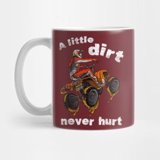 Motocross Little Dirt Never Hurt Dirt Bike Mx Racing Biker Mug